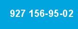 927 156-95-02